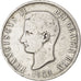 ITALIAN STATES, 120 Grana, 1859, KM #381, VF(20-25), Silver, 37, 27.17