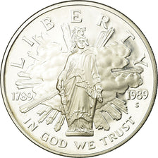 Münze, Vereinigte Staaten, Dollar, 1989, U.S. Mint, San Francisco, VZ, Silber