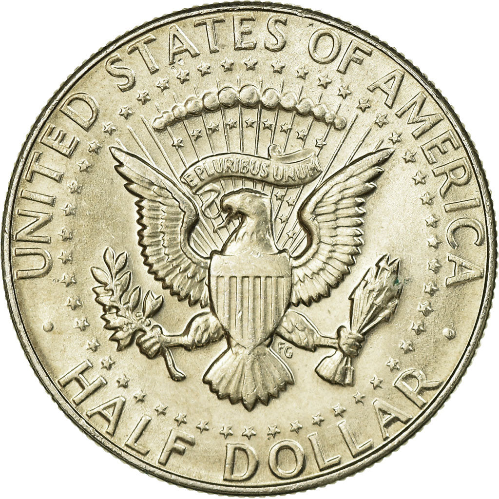 Coin, United States, Kennedy Half Dollar, Half Dollar, 1969, U.S. Mint, Denver