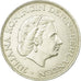 Coin, Netherlands, Juliana, 2-1/2 Gulden, 1966, AU(55-58), Silver, KM:185