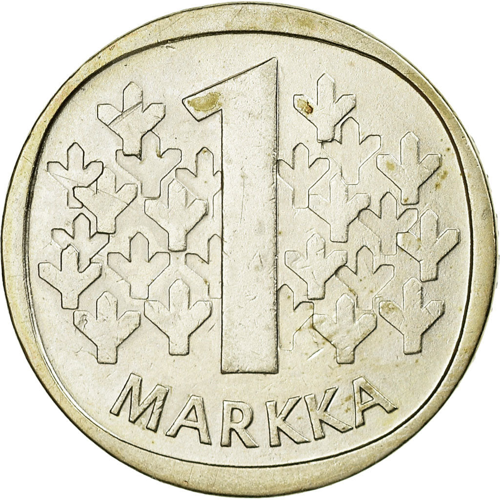 Coin, Finland, Markka, 1964, AU(55-58), Silver, KM:49