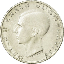 Coin, Yugoslavia, Petar II, 20 Dinara, 1938, EF(40-45), Silver, KM:23