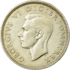 Coin, Great Britain, George VI, Shilling, 1942, EF(40-45), Silver, KM:854