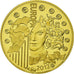 Francia, 5 Euro, Europa, 2012, BE, FDC, Oro, Gadoury:EU530, KM:1851