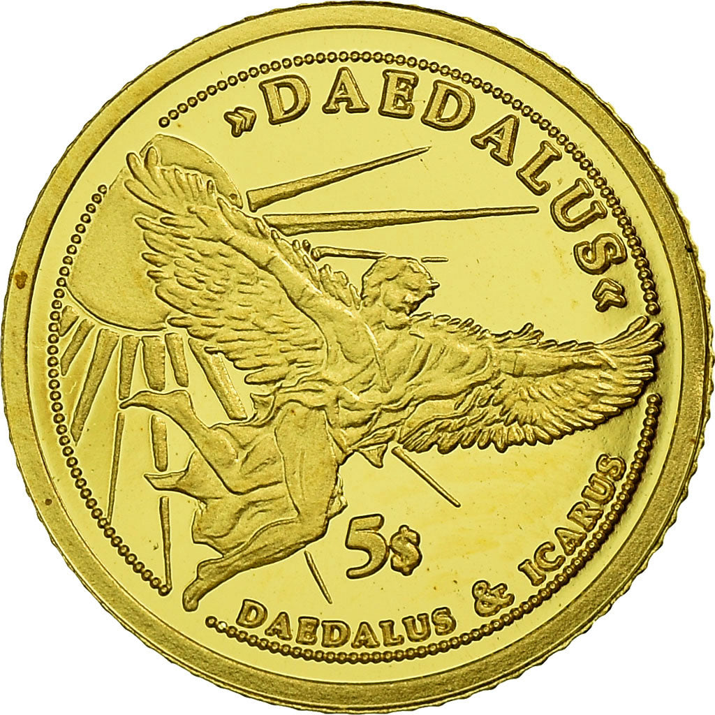 Coin, Solomon Islands, Elizabeth II, 5 Dollars, 2008, Valcambi, Proof