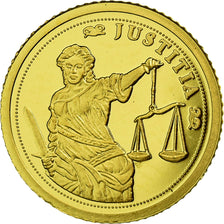 Moneta, Costa d’Avorio, Justice, 1500 Francs CFA, Proof, FDC, Oro