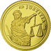 Moneta, Costa d’Avorio, Justice, 1500 Francs CFA, Proof, FDC, Oro