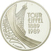 Münze, Frankreich, 5 Francs, 1989, Paris, BE, STGL, Silber, KM:968a