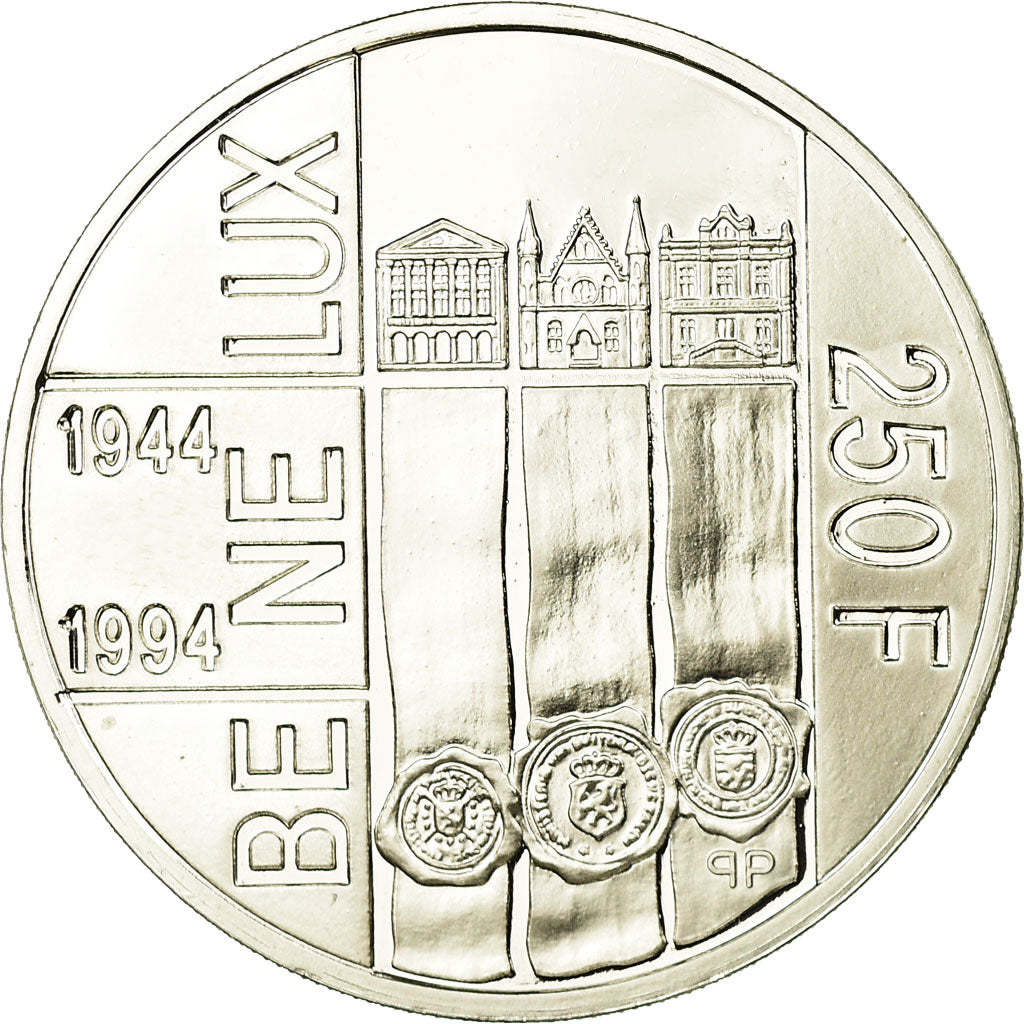 Coin, Luxembourg, Jean, 250 Francs, 1994, Proof, MS(65-70), Silver, KM:68