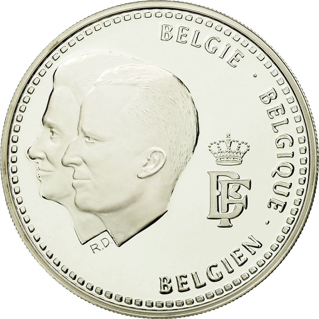 Coin, Belgium, 250 Francs, 250 Frank, 1996, Brussels, Proof, MS(65-70), Silver