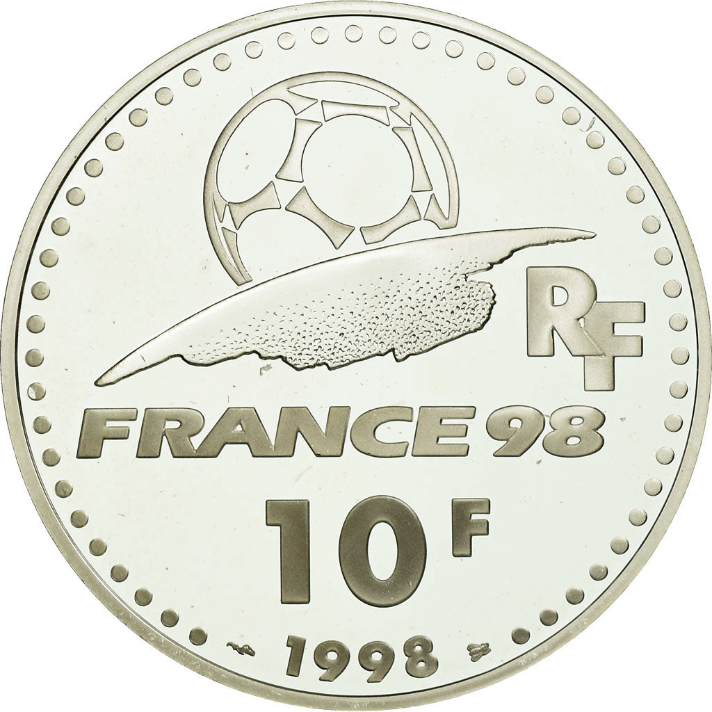 Coin, France, 10 Francs, 1998, Paris, BE, MS(65-70), Silver, KM:1167