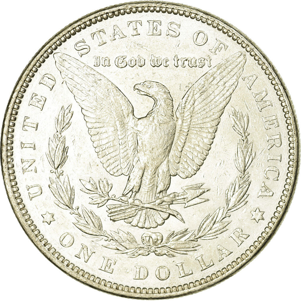 Coin, United States, Morgan Dollar, Dollar, 1886, U.S. Mint, Philadelphia