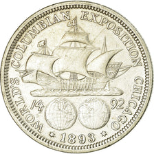 Coin, United States, Half Dollar, 1893, U.S. Mint, Philadelphia, EF(40-45)