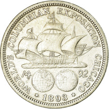 Moneta, Stati Uniti, Half Dollar, 1893, U.S. Mint, Philadelphia, BB, Argento