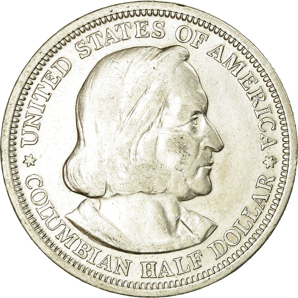 Coin, United States, Half Dollar, 1893, U.S. Mint, Philadelphia, EF(40-45)