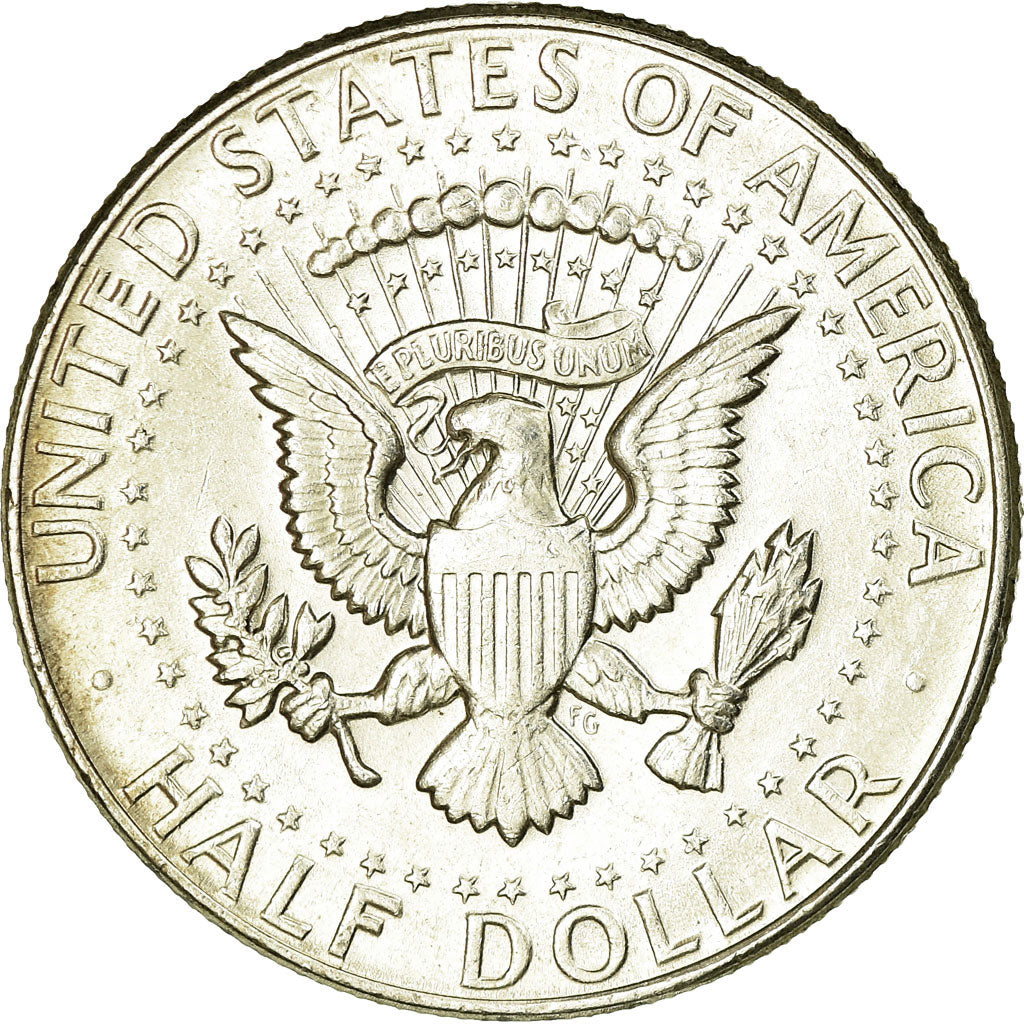 Coin, United States, Kennedy Half Dollar, Half Dollar, 1964, U.S. Mint