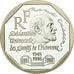 Munten, Frankrijk, René Cassin, 100 Francs, 1998, Paris, BE, FDC, Zilver