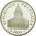 Coin, France, Panthéon, 100 Francs, 2000, Paris, BE, MS(65-70), Silver