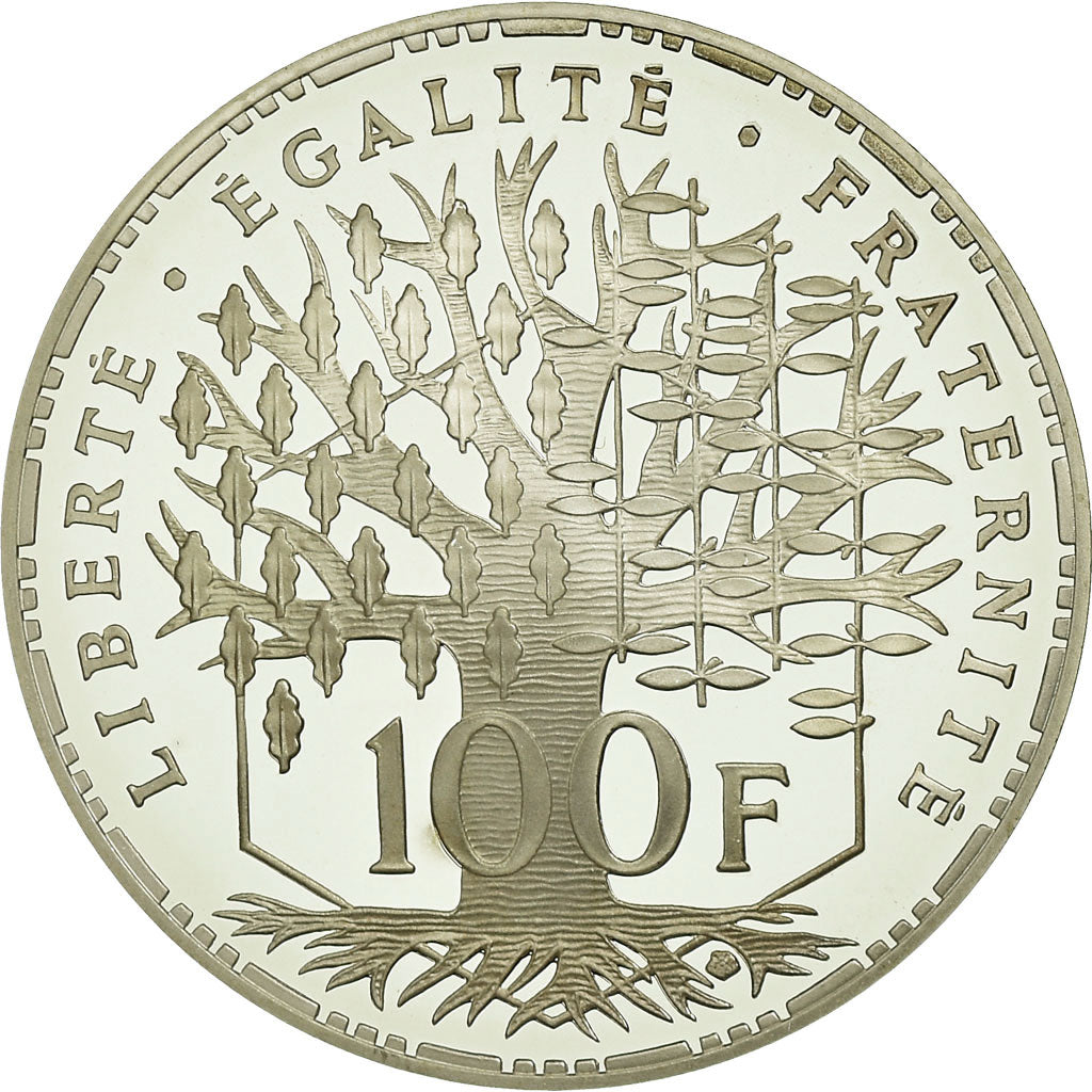 Coin, France, Panthéon, 100 Francs, 2000, Paris, BE, MS(65-70), Silver