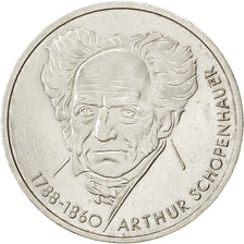 GERMANY - FEDERAL REPUBLIC, 10 Mark, 1988, Munich, KM #168, MS(65-70), Silver,..
