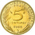 Moneda, Francia, Marianne, 5 Centimes, 2000, Paris, BE, FDC, Aluminio - bronce