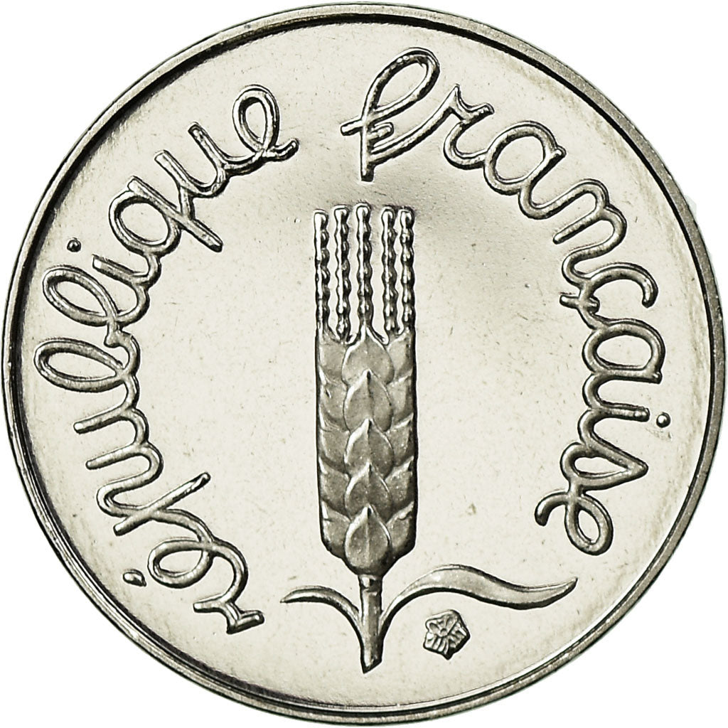 Moeda, França, Épi, Centime, 2000, Paris, MS(65-70), Aço Inoxidável, KM:928