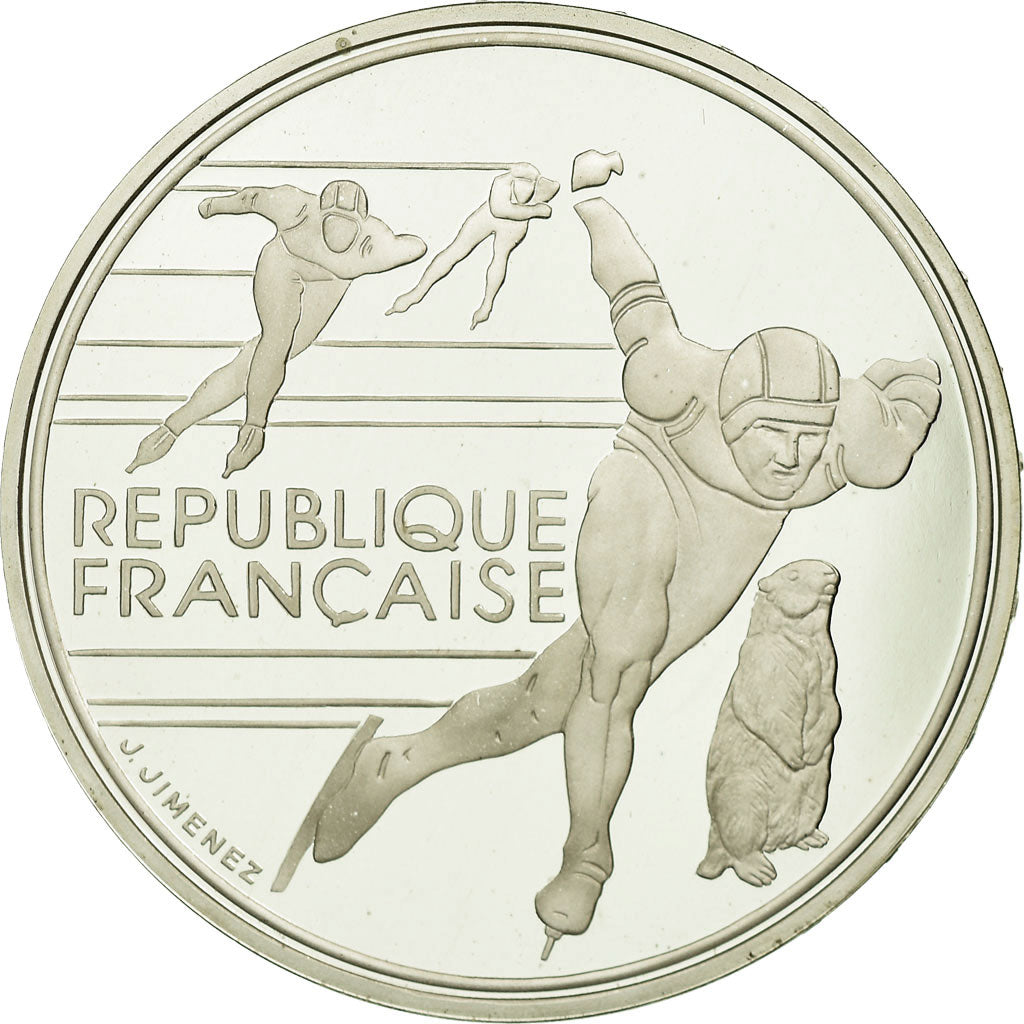 Coin, France, 100 Francs, 1990, BE, MS(65-70), Silver, KM:980, Gadoury:C7