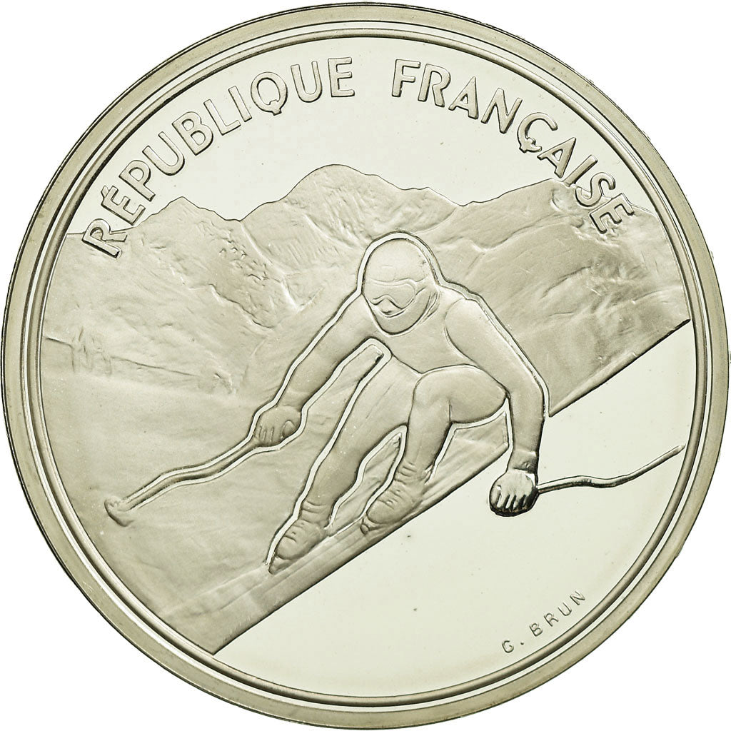 Monnaie, France, 100 Francs, 1989, BE, FDC, Argent, Gadoury:C1, KM:971