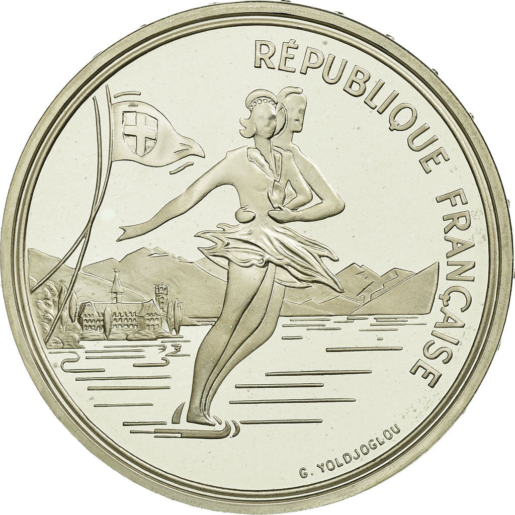 Coin, France, 100 Francs, 1989, BE, MS(65-70), Silver, KM:972, Gadoury:C3