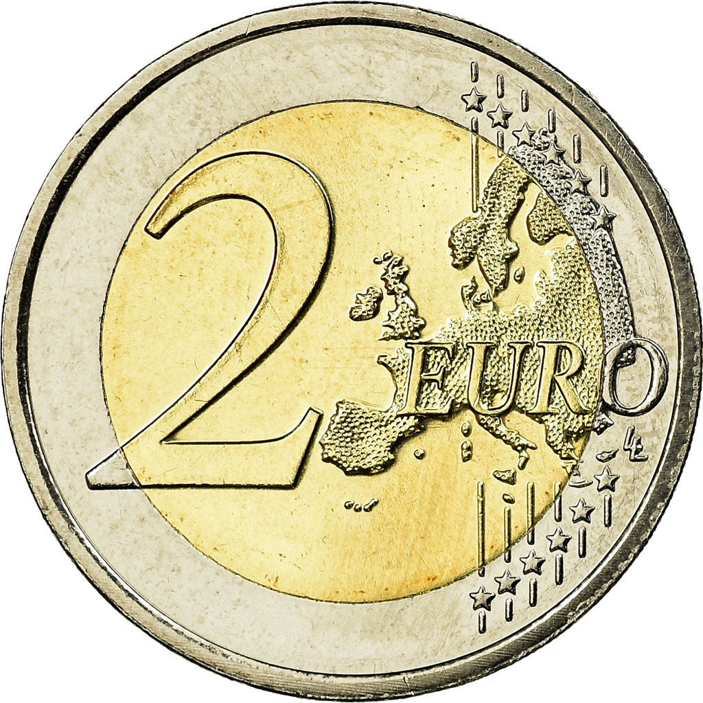 Luxembourg, 2 Euro, 10 ans de l'Euro, 2012, SUP, Bi-Metallic, KM:119