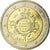 IRELAND REPUBLIC, 2 Euro, 2012, AU(55-58), Bi-Metallic, KM:71