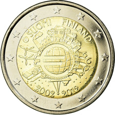 Finland, 2 Euro, 10 ans de l'Euro, 2012, AU(55-58), Bi-Metallic, KM:178