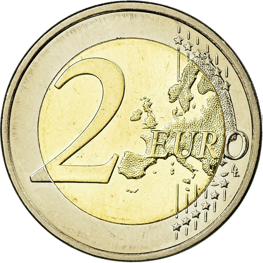 Finland, 2 Euro, 10 ans de l'Euro, 2012, AU(55-58), Bi-Metallic, KM:178