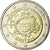 Bundesrepublik Deutschland, 2 Euro, 10 ans de l'Euro, 2012, VZ, Bi-Metallic