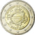 GERMANY - FEDERAL REPUBLIC, 2 Euro, 10 ans de l'Euro, 2012, AU(55-58)