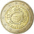 Niemcy - RFN, 2 Euro, 10 ans de l'Euro, 2012, Hambourg, AU(55-58), Bimetaliczny