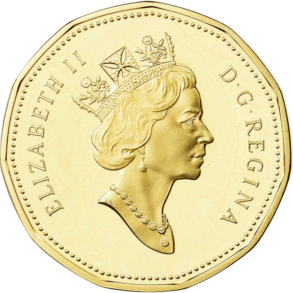 Coin, Canada, Elizabeth II, Dollar, 1994, Royal Canadian Mint, Ottawa, Proof