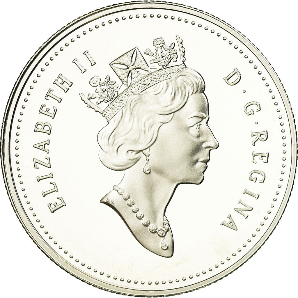 Monnaie, Canada, Elizabeth II, 50 Cents, 1999, Royal Canadian Mint, Ottawa