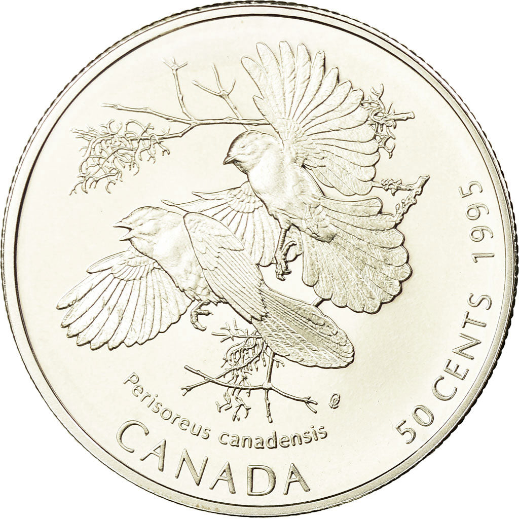 Monnaie, Canada, Elizabeth II, 50 Cents, 1995, Royal Canadian Mint, Ottawa