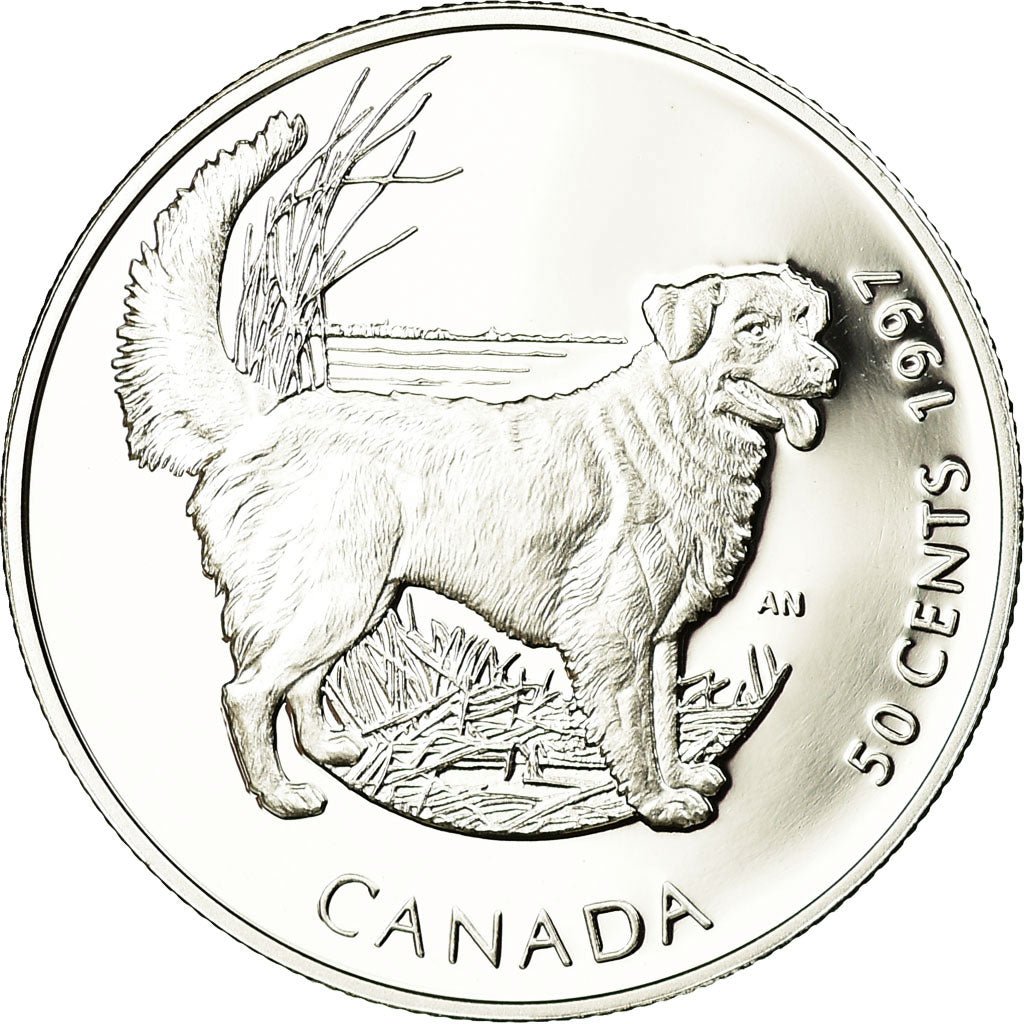Moneta, Canada, Elizabeth II, 50 Cents, 1997, Royal Canadian Mint, Ottawa
