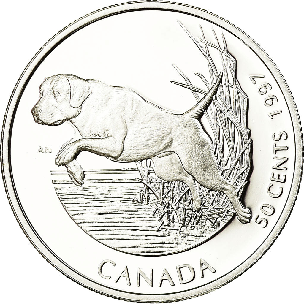 Münze, Kanada, Elizabeth II, 50 Cents, 1997, Royal Canadian Mint, Ottawa