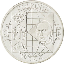 GERMANY - FEDERAL REPUBLIC, 10 Mark, 1996, Berlin, KM #188, MS(65-70), Silver,..