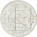 GERMANY - FEDERAL REPUBLIC, 10 Mark, 1996, Berlin, KM #188, MS(65-70), Silver,..