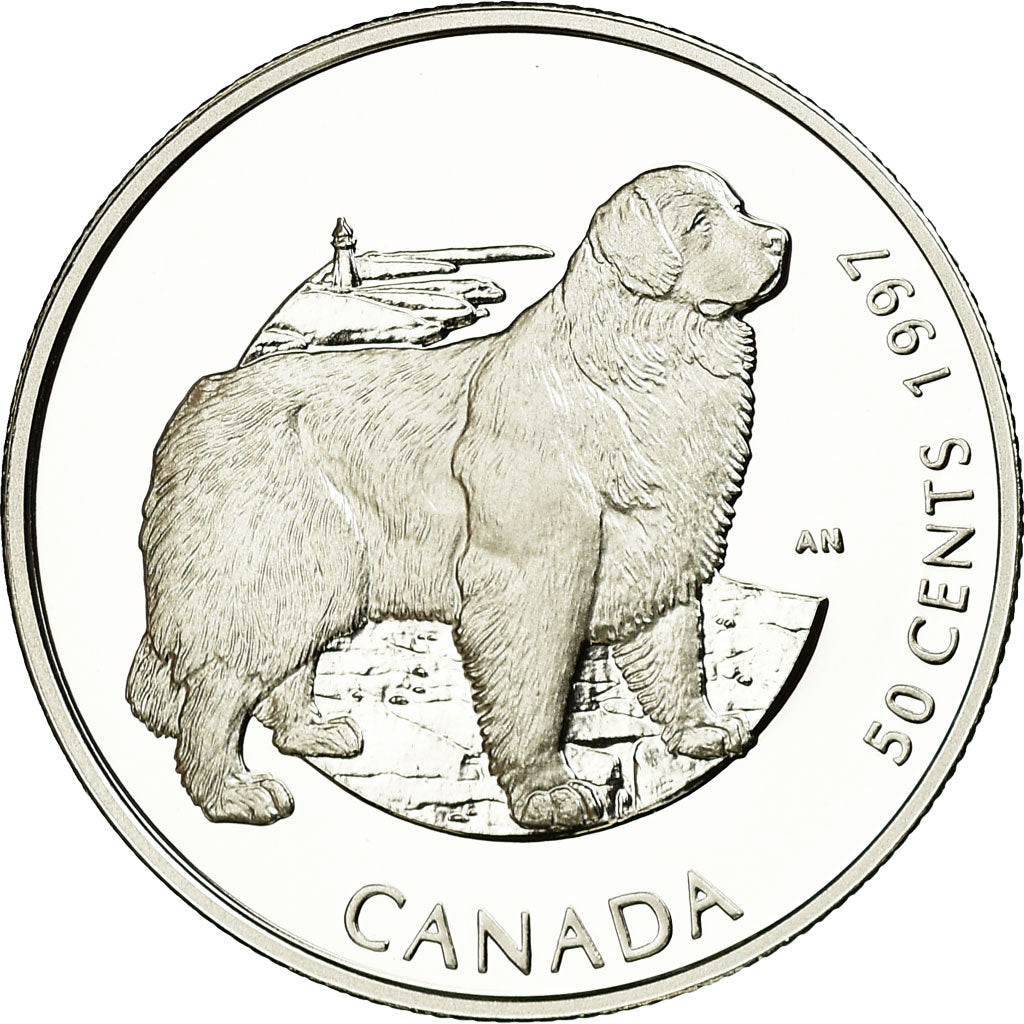 Monnaie, Canada, Elizabeth II, 50 Cents, 1997, Royal Canadian Mint, Ottawa