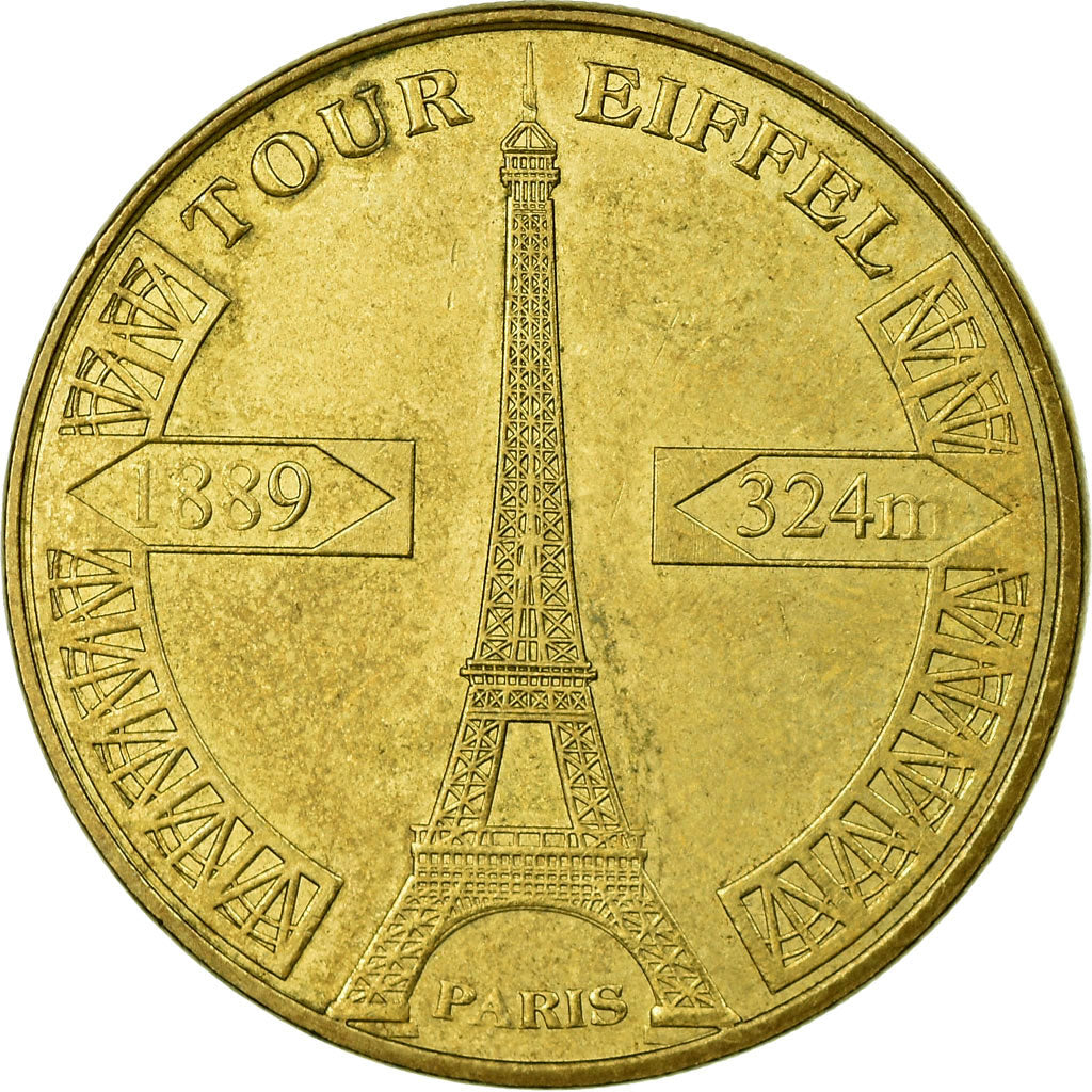 France, Jeton, Jeton Touristique, Paris - Tour Eiffel n°4, Arts & Culture