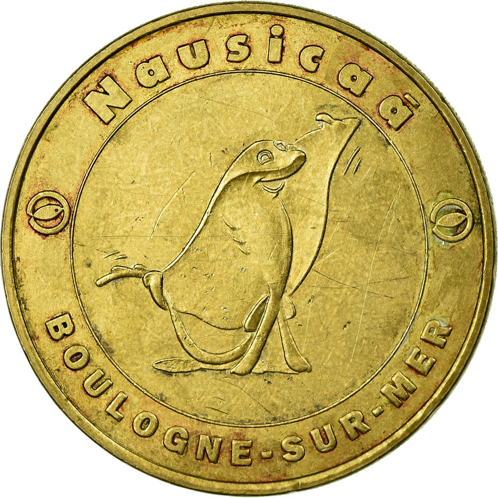 France, Token, Touristic token, Boulogne-sur-Mer -Nausicaa n°2, Arts & Culture