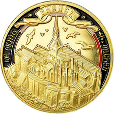France, Token, Touristic token, le Mont-Saint-Michel, AU(55-58), (No