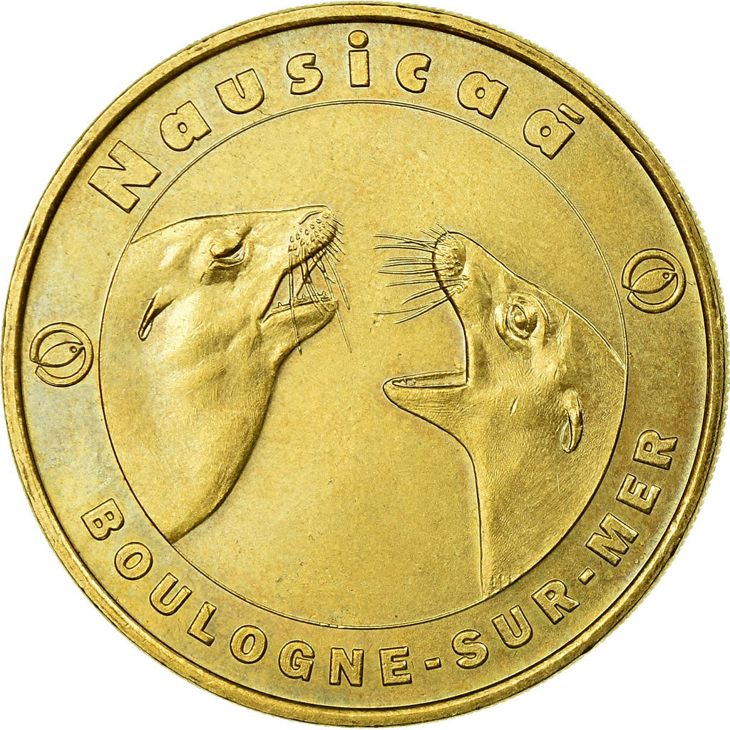France, Token, Touristic token, Boulogne-sur Mer  - Nausicaa n° 3, Arts &