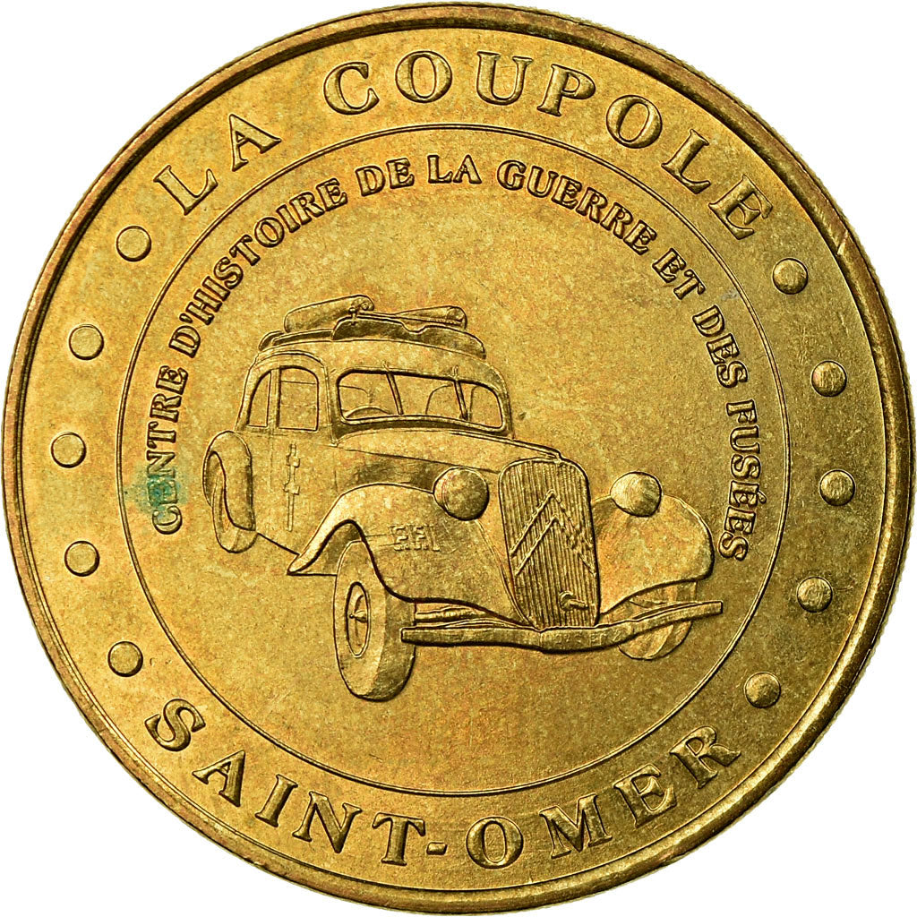 France, Token, Touristic token, Helfaut - la coupole n°2 - Traction n°1, Arts