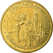 France, Token, Touristic token, Disneyland n°5 - Fantasyland, Arts & Culture